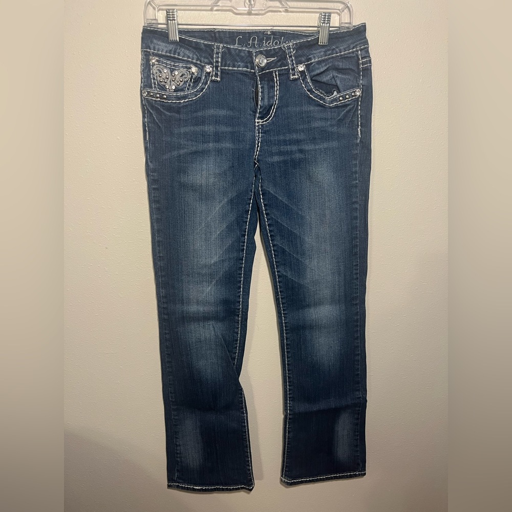 LA Idol Bootcut Jeans, 9